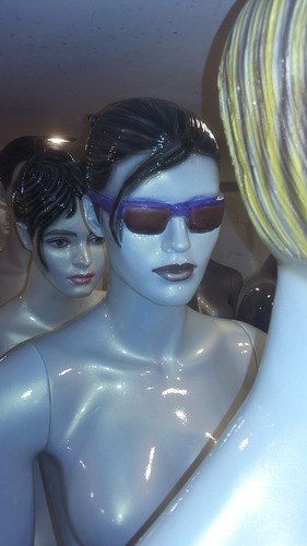Face Mannequin With Glass
